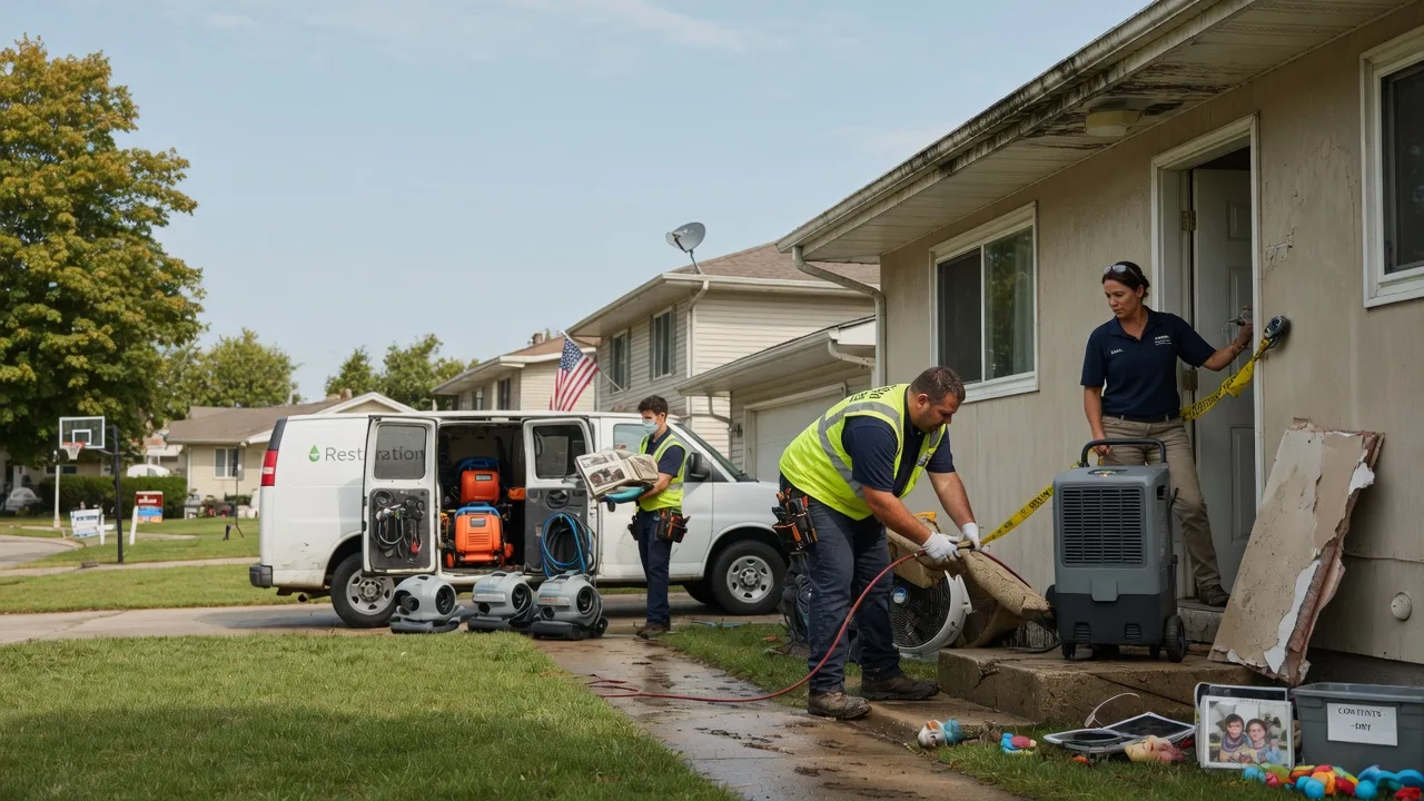 Water Damage Restoration in Rock Springs, WI near me